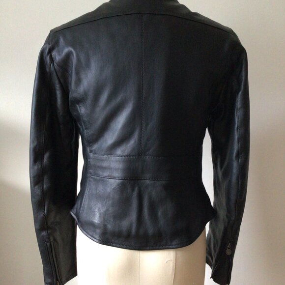 NWT Matchless Leather Biker Motorcycle Jacket w Padding on Inside - Picture 2 of 9